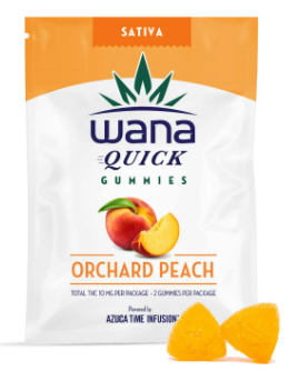 Quick Orchard Peach Sativa Gummies